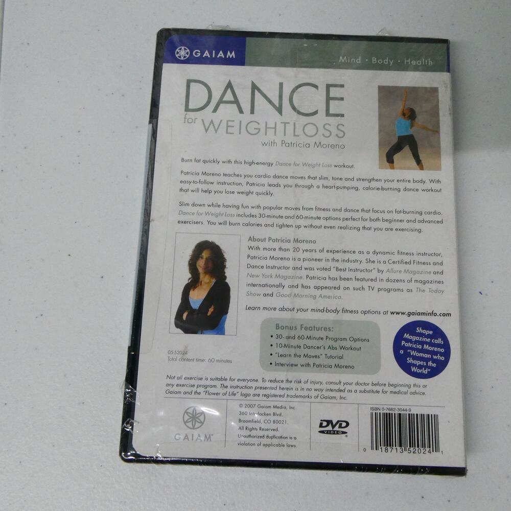 Gaiam Pilates and Dance Workouts Weight‎ Loss Tone Condition - Picture 8 of 8